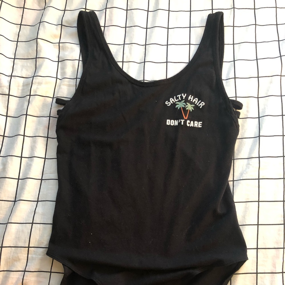 salty hair don’t care hawaii body suit